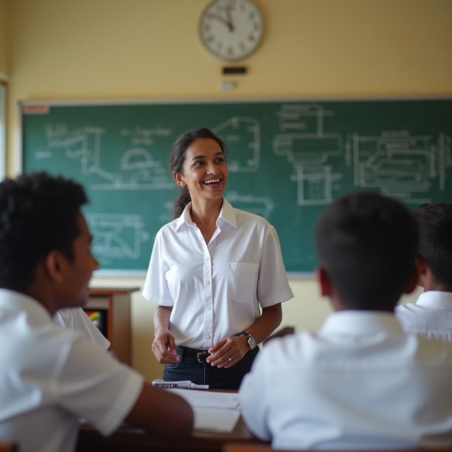 Science practical explanation by tutor